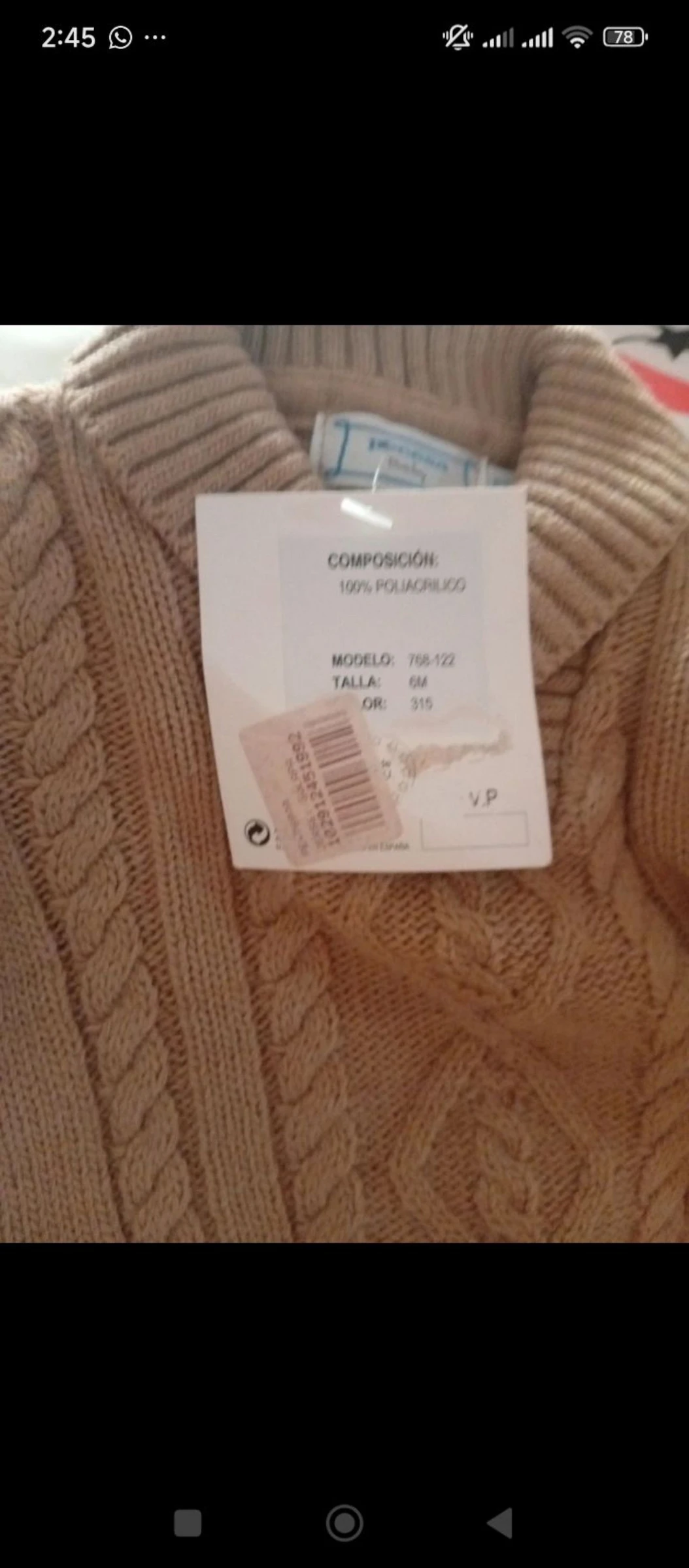Precious baby sweater new with tags – photo 8